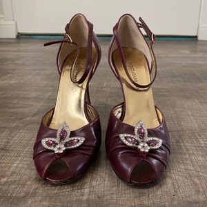 Dolce & Gabanna peep-toe pumps